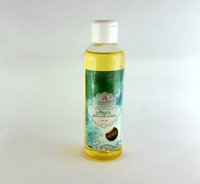 Mojito - masszázsolaj argánolajjal és E-vitaminnal
