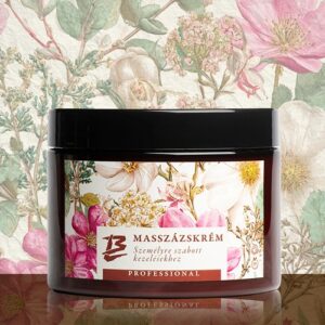 ARC ÉS DEKOLTÁZS MASSZÁZSKRÉM minden bőrtípusra 500 ml. Paraffin mentes növényi bázisú krém (Balzsam Labor).