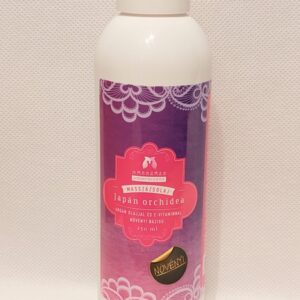 Japán Orchidea masszázsolaj argánolajjal és E-vitaminnal.